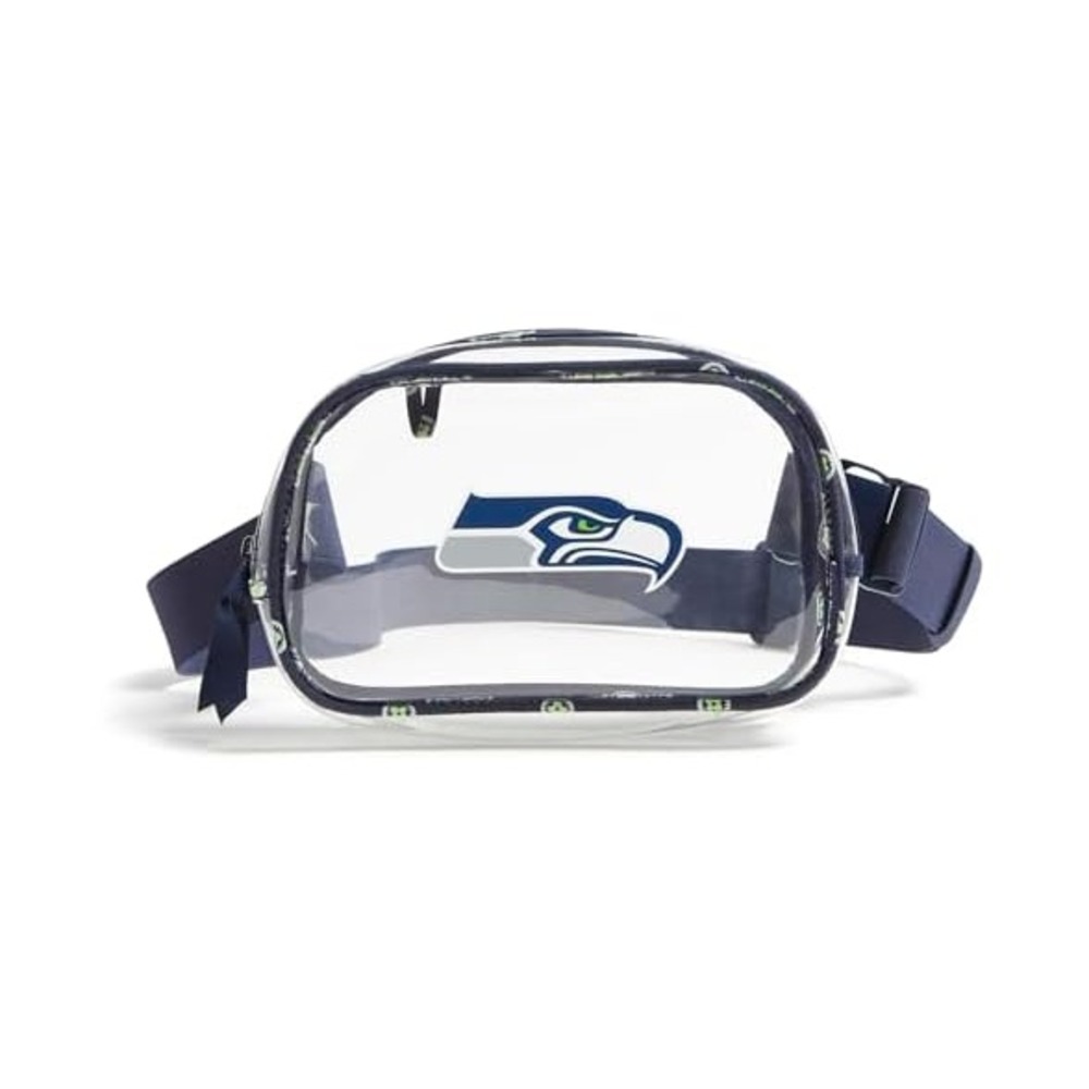 Vera Bradley NFL SEAHAWKS Clear/Cloth Waist Bag Fanny Pack  NWT
